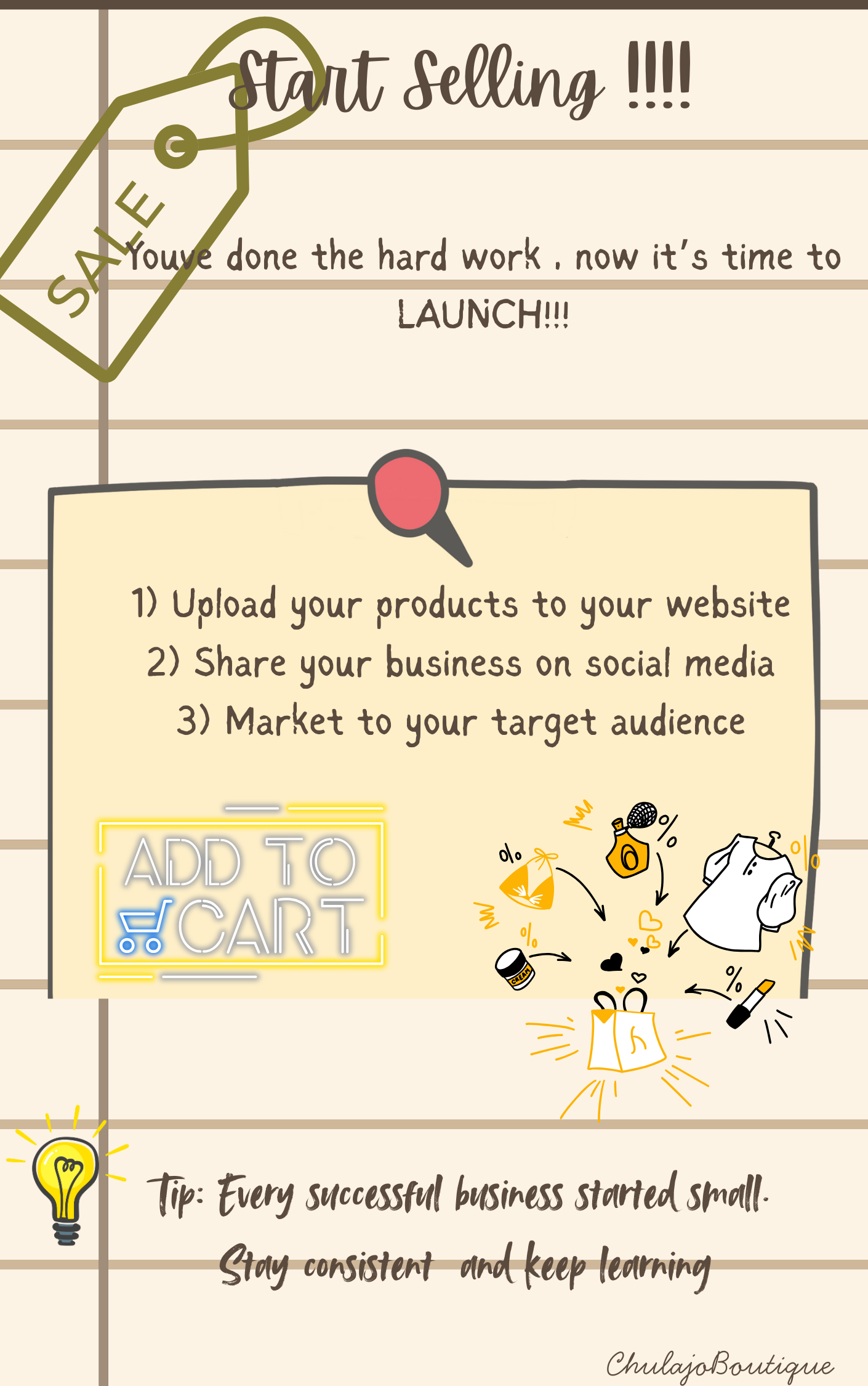 Starting Your Business: Step-by-Step Guide (Digital Download)