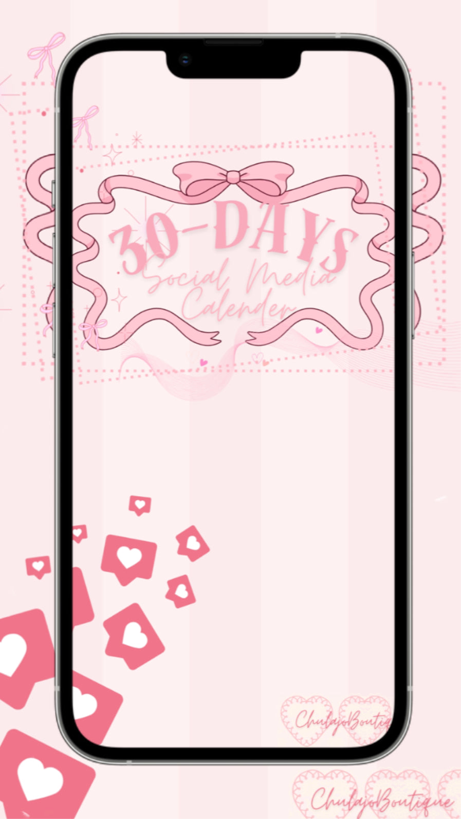 30 Days social media content Calender
