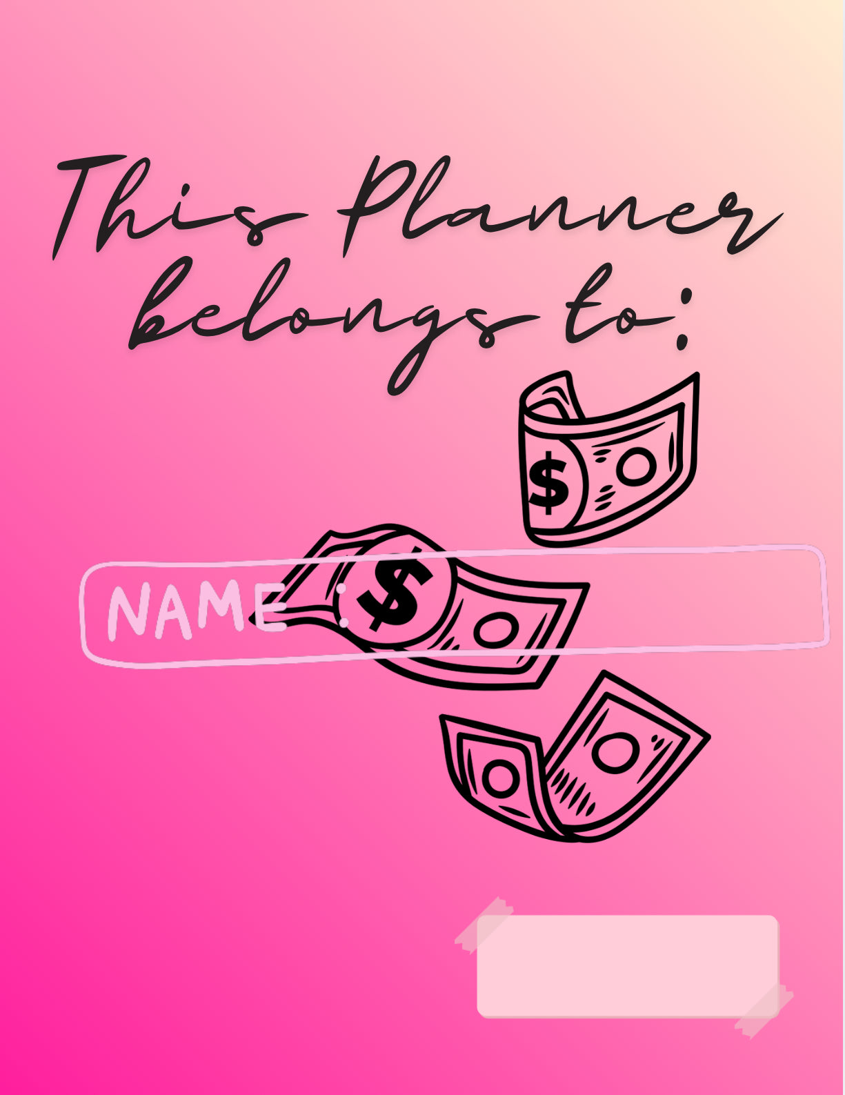 Glow &Grind Budget Planner / Printable Digital Planner/ Instant Download