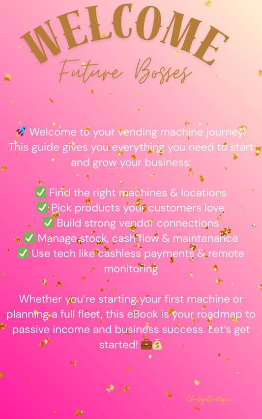 TURN MACHINE INTO MONEY ( vending machine business)PDF
