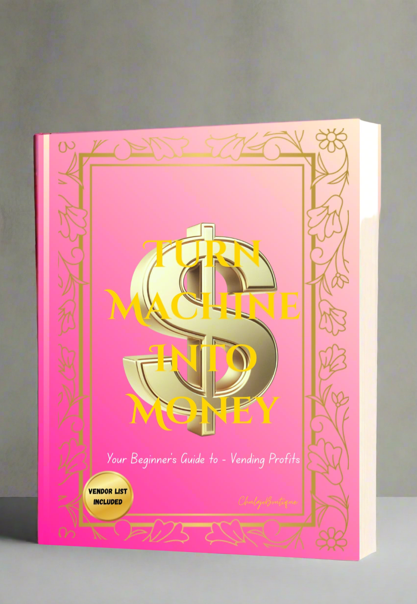 TURN MACHINE INTO MONEY ( vending machine business)PDF
