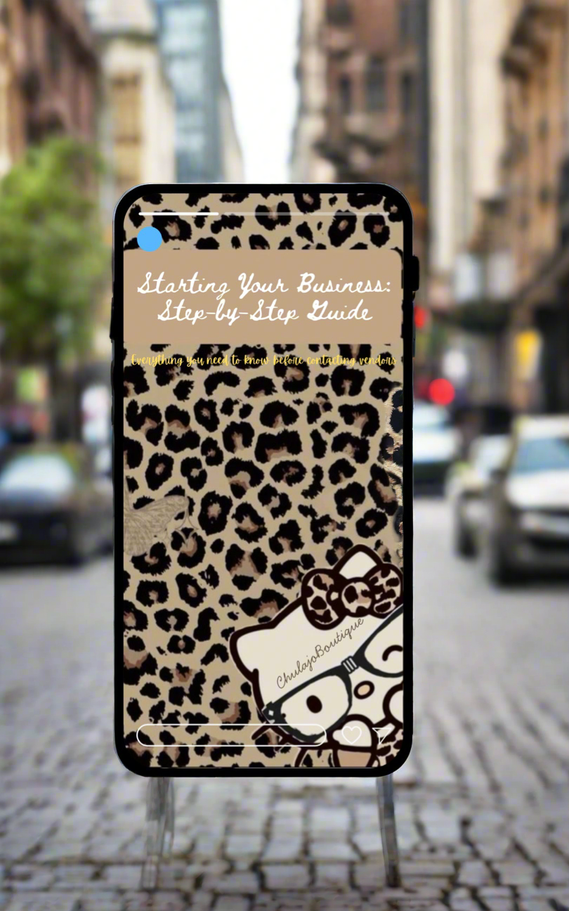 Starting Your Business: Step-by-Step Guide (Digital Download)